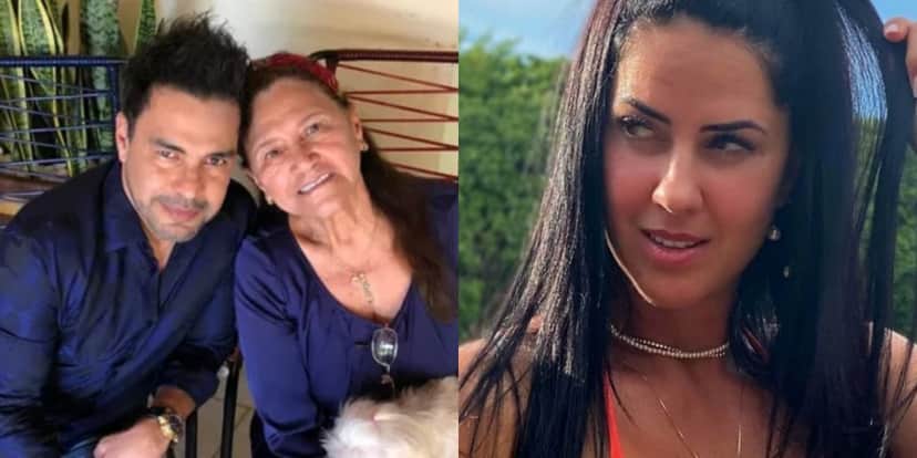 Zezé Di Camargo ao lado da mãe, dona Helena, e Graciele Lacerda - Foto: Reprodução Zezé Di Camargo ao lado da mãe, dona Helena, e Graciele Lacerda - Foto: Reprodução