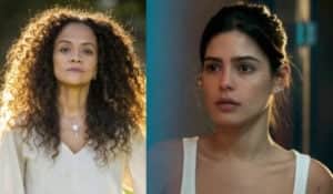 Guta (Julia Dalavia) e Marcelo (Lucas Leto) se apaixonaram em Pantanal. E Zuleica (Aline Borges) fará uma revelação bombástica (Foto: Reprodução / Globo) Guta (Julia Dalavia) e Marcelo (Lucas Leto) se apaixonaram em Pantanal. E Zuleica (Aline Borges) fará uma revelação bombástica (Foto: Reprodução / Globo)