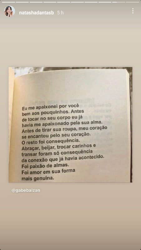 Esposa de William Bonner compartilhou mensagem sobre o amor (Foto: Reprodução/ Instagram) Esposa de William Bonner compartilhou mensagem sobre o amor (Foto: Reprodução/ Instagram)