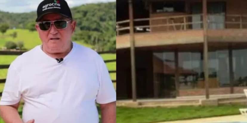 Amado Batista se desfaz de fazenda luxuosa de R$ 350 milhões com: 10 lagos, pista de avião, rio e gado; veja fotos Amado Batista se desfaz de fazenda luxuosa de R$ 350 milhões com: 10 lagos, pista de avião, rio e gado; veja fotos