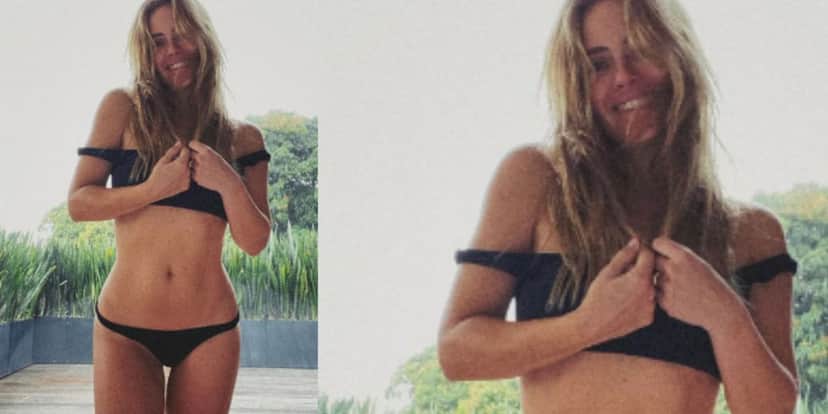 Artista exibe beleza natural em foto com micro biquíni - Foto: Reprodução Artista exibe beleza natural em foto com micro biquíni - Foto: Reprodução