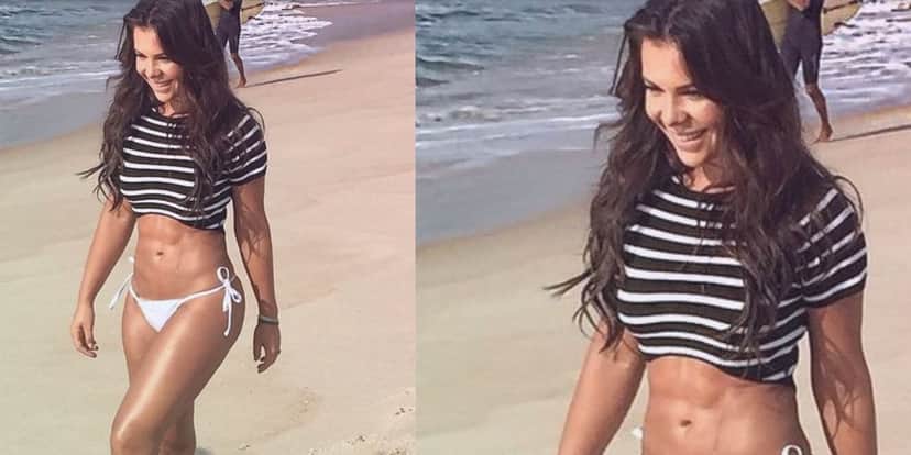 De biquíni, Fernanda Souza mostra boa forma em fotos; Veja De biquíni, Fernanda Souza mostra boa forma em fotos; Veja