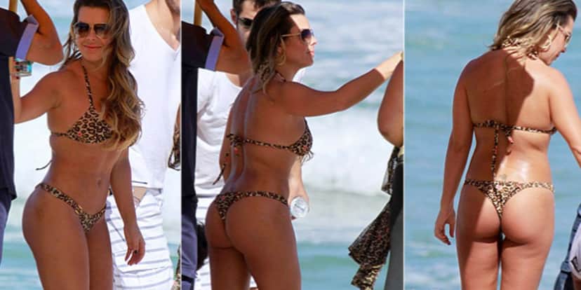 De biquíni, Fernanda Souza mostra boa forma em fotos; Veja De biquíni, Fernanda Souza mostra boa forma em fotos; Veja