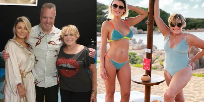 Suzana Vieira expõe foto com filho discreto e beleza do rapaz surpreende