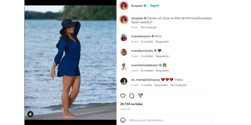 Dira Paes em Amores Roubados Dira Paes em Amores Roubados