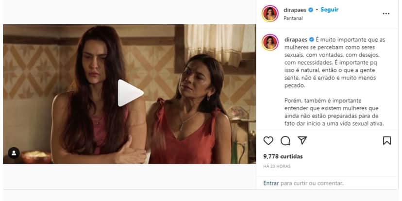 Dira Paes - vídeo cena - Paula Barbosa Dira Paes - vídeo cena - Paula Barbosa