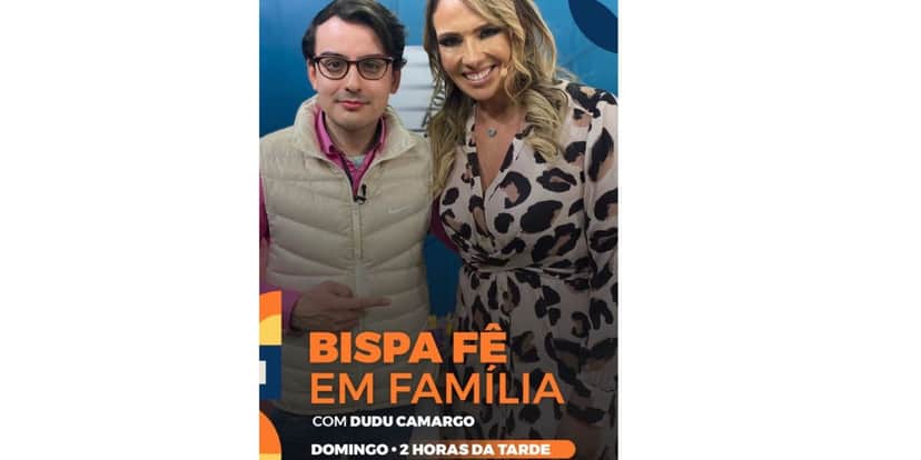 Dudu Camargo - convite - bispa Dudu Camargo - convite - bispa