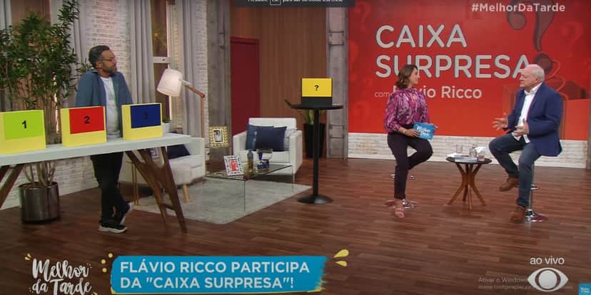 Flávio Ricco na Catia Fonseca Flávio Ricco na Catia Fonseca