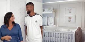 Quarto do Bebê de Viviane Araújo (Reprodução - Youtube) Quarto do Bebê de Viviane Araújo (Reprodução - Youtube)
