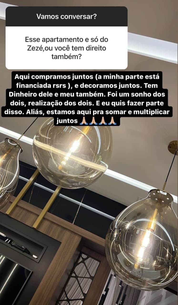 Publicação de Graciele Lacerda (Foto: Reprodução/Instagram) Publicação de Graciele Lacerda (Foto: Reprodução/Instagram)