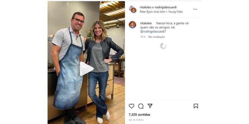 Rodrigo Bocardi e Rita Lobo Rodrigo Bocardi e Rita Lobo