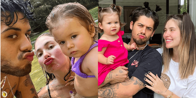 Esposa de Zé Felipe, Virginia Fonseca explode fofurômetro com foto em família e Maria Alice rouba a cena (Foto: Reprodução) Esposa de Zé Felipe, Virginia Fonseca explode fofurômetro com foto em família e Maria Alice rouba a cena (Foto: Reprodução)