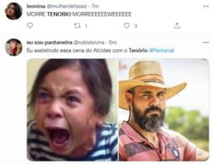 Pantanal - Tenório (Murilo Benício) molesta Alcides (Juliano Cazarré) e Brasil para em choque; audiência da novela explode (Foto: Reprodução / Twitter) Pantanal - Tenório (Murilo Benício) molesta Alcides (Juliano Cazarré) e Brasil para em choque; audiência da novela explode (Foto: Reprodução / Twitter)