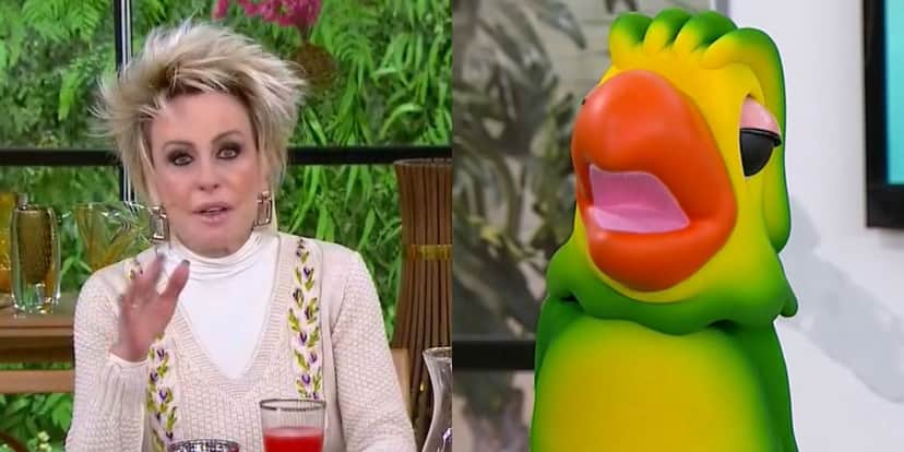 Ana Maria vê Louro Mané dar opinião sobre sexo na Globo e corta papagaio: "Você não tem que dar palpite" Ana Maria vê Louro Mané dar opinião sobre sexo na Globo e corta papagaio: "Você não tem que dar palpite"