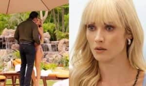 Bomba em A Desalmada: Isabela (Kimberly Dos Ramos) descobre que sua mãe é amante de Otávio (Eduardo Santamarina) (Foto: Reprodução / SBT) Bomba em A Desalmada: Isabela (Kimberly Dos Ramos) descobre que sua mãe é amante de Otávio (Eduardo Santamarina) (Foto: Reprodução / SBT)