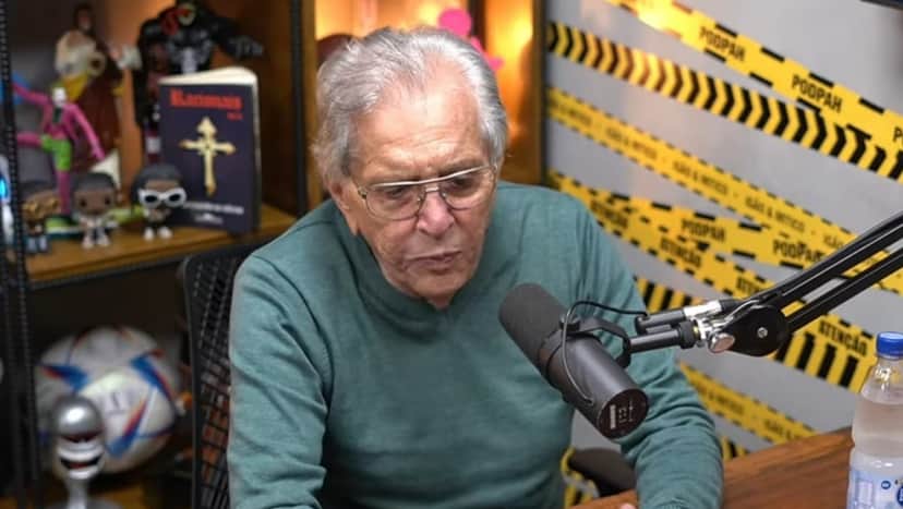 Carlos Alberto de Nóbrega parte o coração do público com declaração sobre a Praça É Nossa Carlos Alberto de Nóbrega parte o coração do público com declaração sobre a Praça É Nossa
