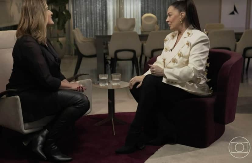 Claudia Raia conversou com Renata Ceribelli Claudia Raia conversou com Renata Ceribelli