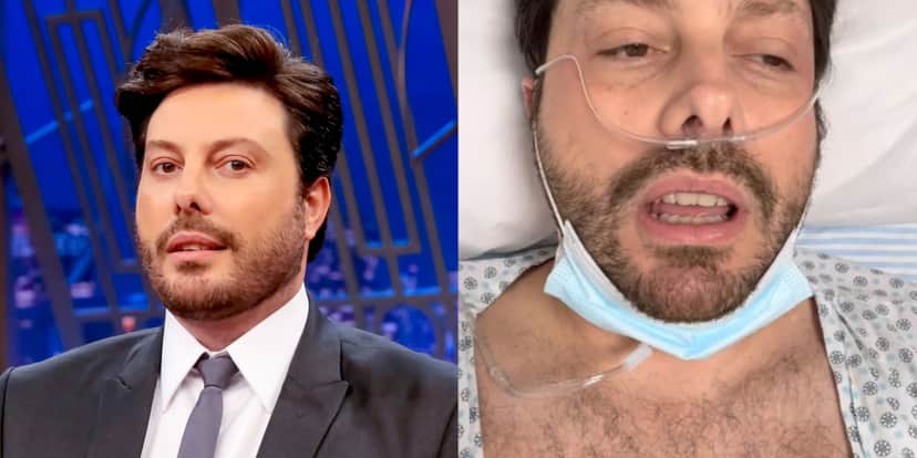 Danilo Gentili surgiu em hospital e causou preocupação (Foto: Reprodução/ Montagem TV Foco) Danilo Gentili surgiu em hospital e causou preocupação (Foto: Reprodução/ Montagem TV Foco)