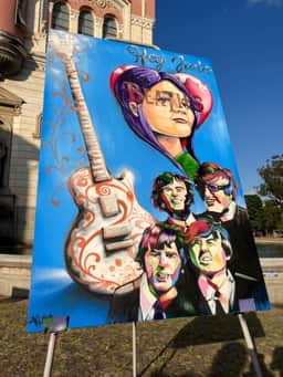 Fábricas de Cultura levam exposição de telas inspiradas em músicas dos Beatles para o Conjunto Nacional