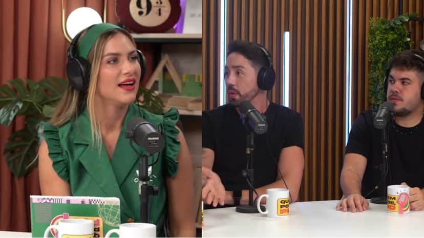 Em conversa com Alvaro Xaro e Rico Melquiades, Gio Ewbank fala de sua real sexualidade Em conversa com Alvaro Xaro e Rico Melquiades, Gio Ewbank fala de sua real sexualidade