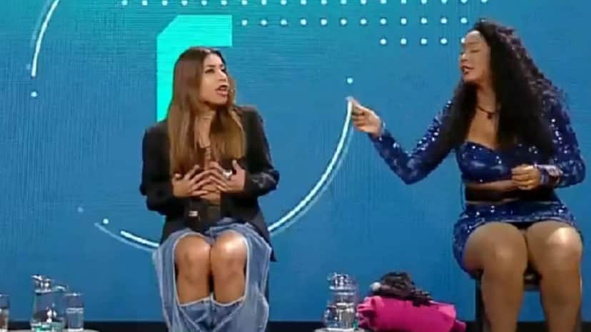 Ao vivo, antes da eliminação de Ingrid Ohara, Rosiane Pinheiro fez barraco e xingou peoa Ao vivo, antes da eliminação de Ingrid Ohara, Rosiane Pinheiro fez barraco e xingou peoa