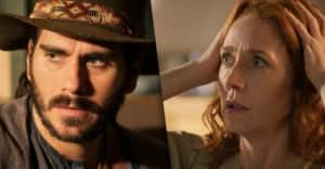 Pantanal - Filho de Irma (Camila Morgado) se recusa a nascer e Trindade (Gabriel Sater) volta do Além para dar fim a sofrimento (Foto: Reprodução / Globo) Pantanal - Filho de Irma (Camila Morgado) se recusa a nascer e Trindade (Gabriel Sater) volta do Além para dar fim a sofrimento (Foto: Reprodução / Globo)