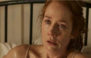 Irma (Camila Morgado) vai enfrentar momentos de terror para colocar o cramulhãozinho no mundo em Pantanal (Foto: Reprodução / Globo) Irma (Camila Morgado) vai enfrentar momentos de terror para colocar o cramulhãozinho no mundo em Pantanal (Foto: Reprodução / Globo)