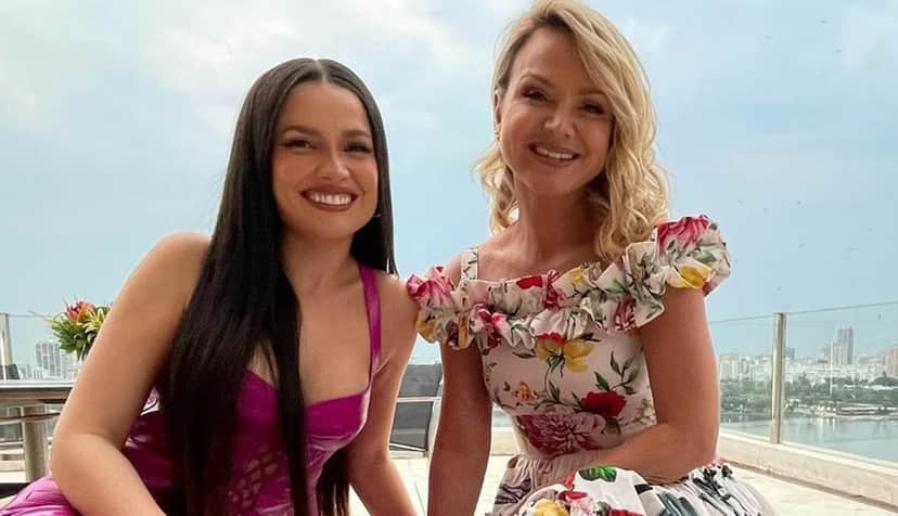 Juliette ao lado de Eliana, em spoiler dado pela apresentadora no Instagram do que vem por aí Juliette ao lado de Eliana, em spoiler dado pela apresentadora no Instagram do que vem por aí