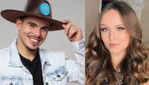 Thomaz Costa em A Fazenda 14; ator e Larissa Manoela romperam o relacionamento em 2017 (Foto: Reprodução / PlayPlus / Instagram) Thomaz Costa em A Fazenda 14; ator e Larissa Manoela romperam o relacionamento em 2017 (Foto: Reprodução / PlayPlus / Instagram)
