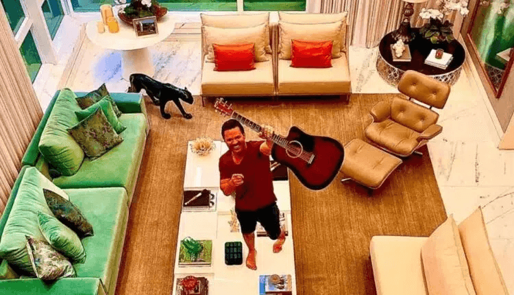 Mansão do sertanejo em Belo Horizonte (Foto: Reprodução) Mansão do sertanejo em Belo Horizonte (Foto: Reprodução)