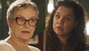 Mariana (Selma Egrei) vai propor negócio a Maria Bruaca (Isabel Teixeira) em Pantanal (Foto: Reprodução / Globo) Mariana (Selma Egrei) vai propor negócio a Maria Bruaca (Isabel Teixeira) em Pantanal (Foto: Reprodução / Globo)