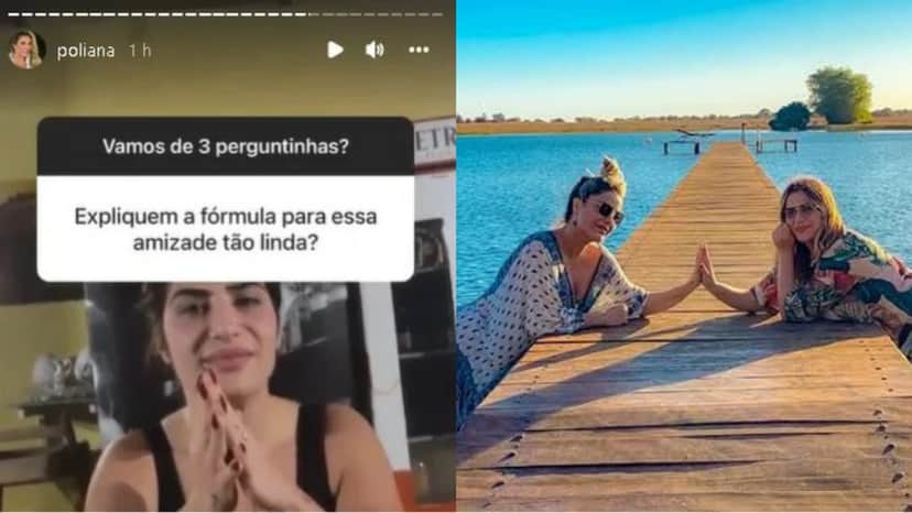 Poliana Rocha abre espaço em suas redes sociais para público interagir com sua enteada, Jéssica Costa Poliana Rocha abre espaço em suas redes sociais para público interagir com sua enteada, Jéssica Costa