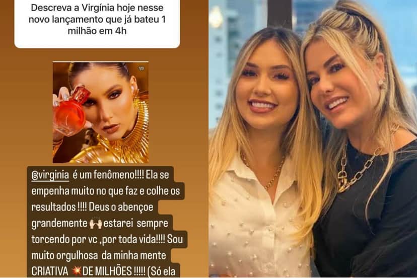 Poliana Rocha, mãe de Zé Felipe, dá recado à Virgínia Fonseca na Internet Poliana Rocha, mãe de Zé Felipe, dá recado à Virgínia Fonseca na Internet