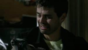 Zé Bob, aos prantos, com a morte de Vilma em A Favorita (Foto: Reprodução / Globo) Zé Bob, aos prantos, com a morte de Vilma em A Favorita (Foto: Reprodução / Globo)
