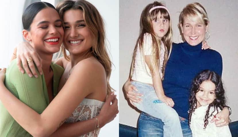 Bruna Marquezine e Sasha são amigas desde pequenas (Foto Reprodução/Montagem/Tv Foco) Bruna Marquezine e Sasha são amigas desde pequenas (Foto Reprodução/Montagem/Tv Foco)