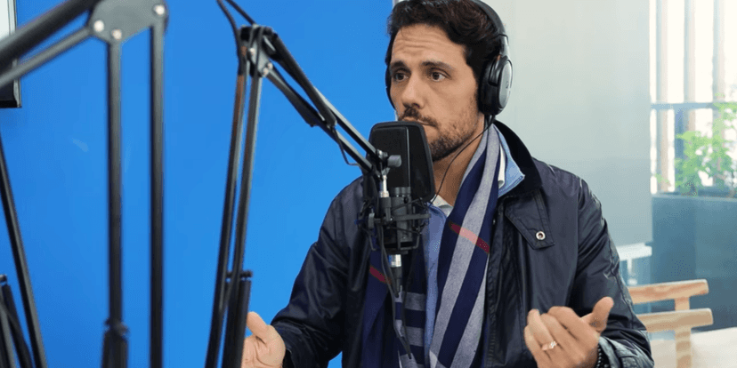 Thiago Arrancam no podcast "Horóscopo na Band" (Foto Reprodução/Youtube) Thiago Arrancam no podcast "Horóscopo na Band" (Foto Reprodução/Youtube)
