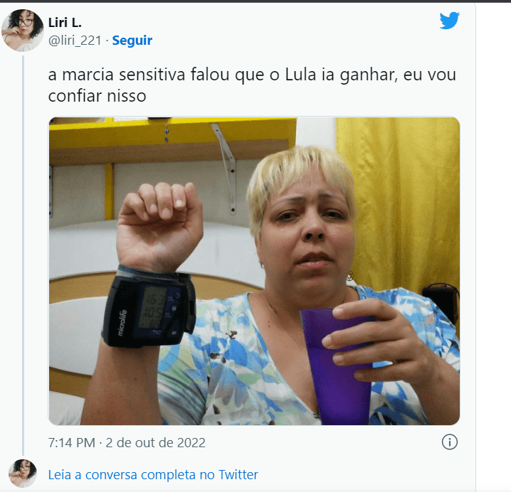 Internautas reagem à previsão de Marcia Sensitiva Internautas reagem à previsão de Marcia Sensitiva