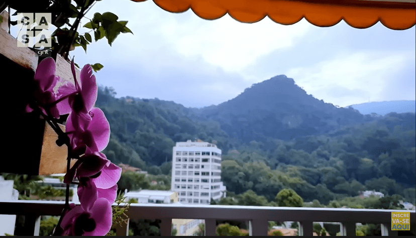 O apartamento conta com uma vista maravilhosa (Foto Reprodução/Youtube) O apartamento conta com uma vista maravilhosa (Foto Reprodução/Youtube)