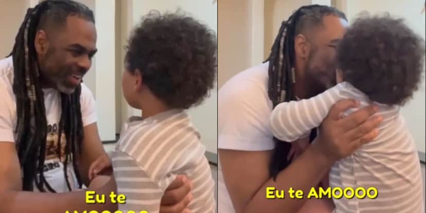 Apresentador Manoel Soares emociona seguidores ao publicar declaração ao seu filho autista - Reprodução Apresentador Manoel Soares emociona seguidores ao publicar declaração ao seu filho autista - Reprodução