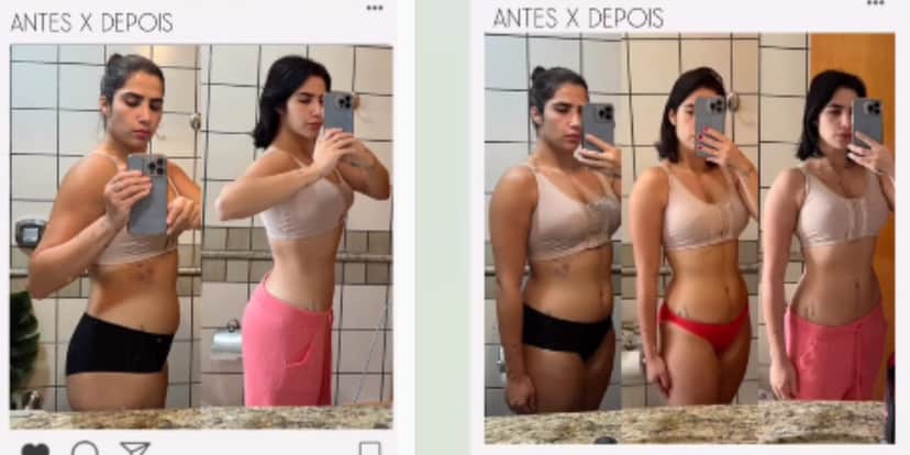 Filha de Leonardo perde mais de 20kg e surpreende - Foto Reprodução Instagram Filha de Leonardo perde mais de 20kg e surpreende - Foto Reprodução Instagram