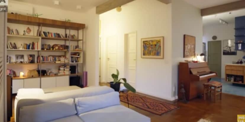Casa da Luisa Arraes, esposa de Caio Blat (Foto: Reprodução) Casa da Luisa Arraes, esposa de Caio Blat (Foto: Reprodução)