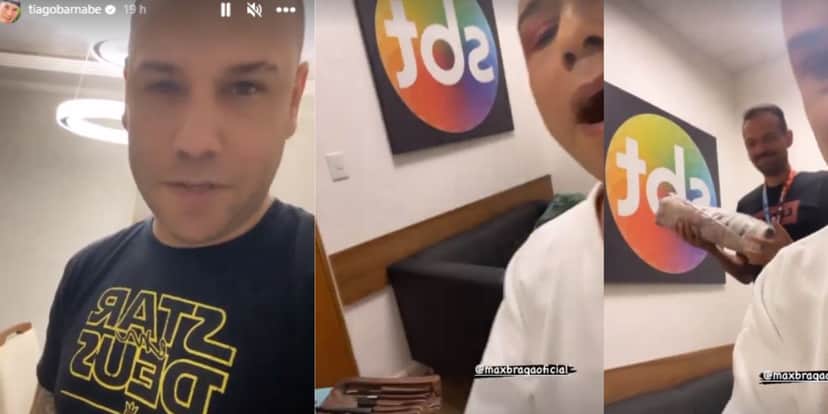 Narcisa da Eliana tem flagra sem peruca dentro de camarim do SBT e aparência surpreende Narcisa da Eliana tem flagra sem peruca dentro de camarim do SBT e aparência surpreende