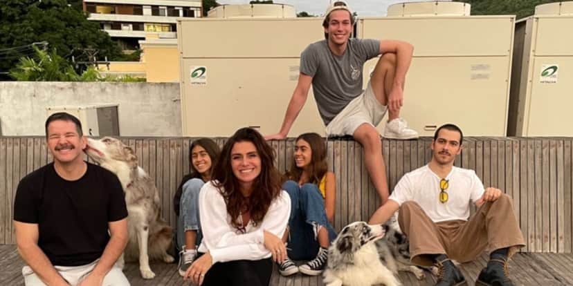 Pietro ao lado do família (Reprodução) Pietro ao lado do família (Reprodução)