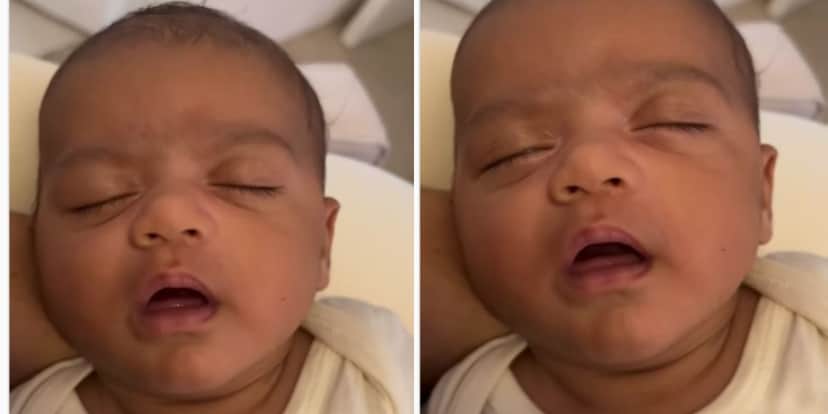 Atriz Viviane Araújo publica vídeo do seu bebê dormindo e deixa seguidores completamente encantados - Foto Reprodução Instagram Atriz Viviane Araújo publica vídeo do seu bebê dormindo e deixa seguidores completamente encantados - Foto Reprodução Instagram