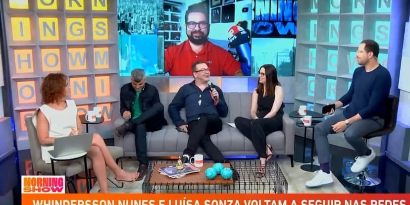 Felipeh Campos na Jovem Pan Felipeh Campos na Jovem Pan