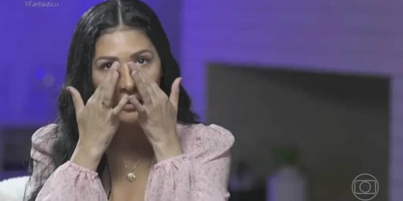 Simaria se emociona em entrevista para o "Fantástico" (Foto Reprodução/Globo) Simaria se emociona em entrevista para o "Fantástico" (Foto Reprodução/Globo)