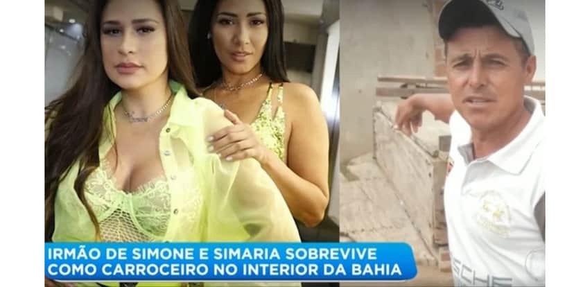 Simone Simaria e suposto irmão Simone Simaria e suposto irmão