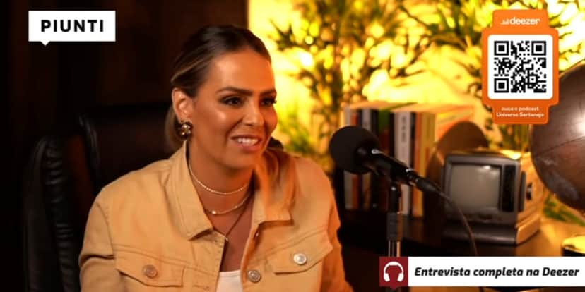 Aline Lima contou como foi sua infância ao lado de Wanessa Camargo (Reprodução: Youtube) Aline Lima contou como foi sua infância ao lado de Wanessa Camargo (Reprodução: Youtube)