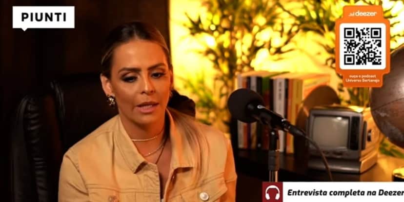 Aline, filha do cantor Chitãozinho, dupla com Xororó, falou sobre o tio em entrevista - Foto Reprodução Aline, filha do cantor Chitãozinho, dupla com Xororó, falou sobre o tio em entrevista - Foto Reprodução
