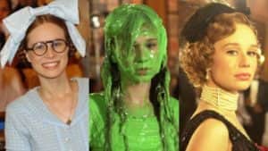 Ana Francisca (Mariana Ximenes) será coberta por tinta verde após descoberta de gravidez em Chocolate com Pimenta (Foto: Reprodução / Globo) Ana Francisca (Mariana Ximenes) será coberta por tinta verde após descoberta de gravidez em Chocolate com Pimenta (Foto: Reprodução / Globo)